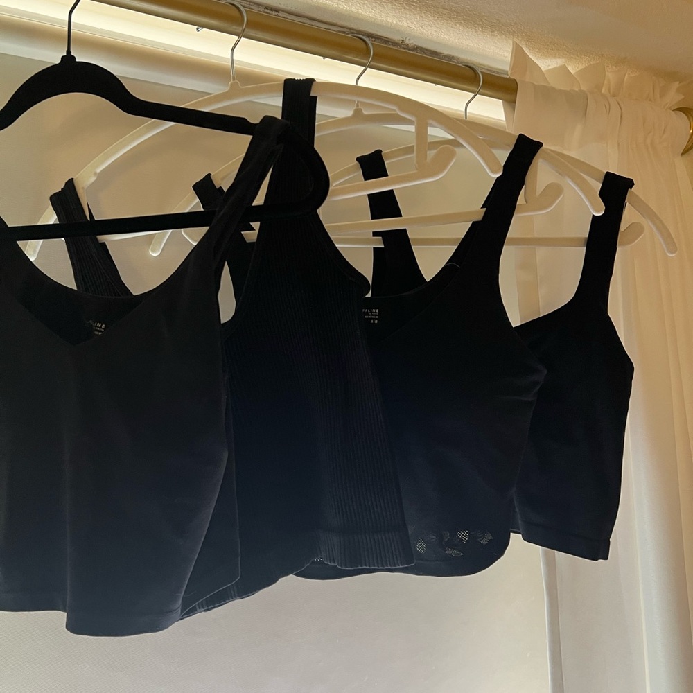 Black Crop Top
